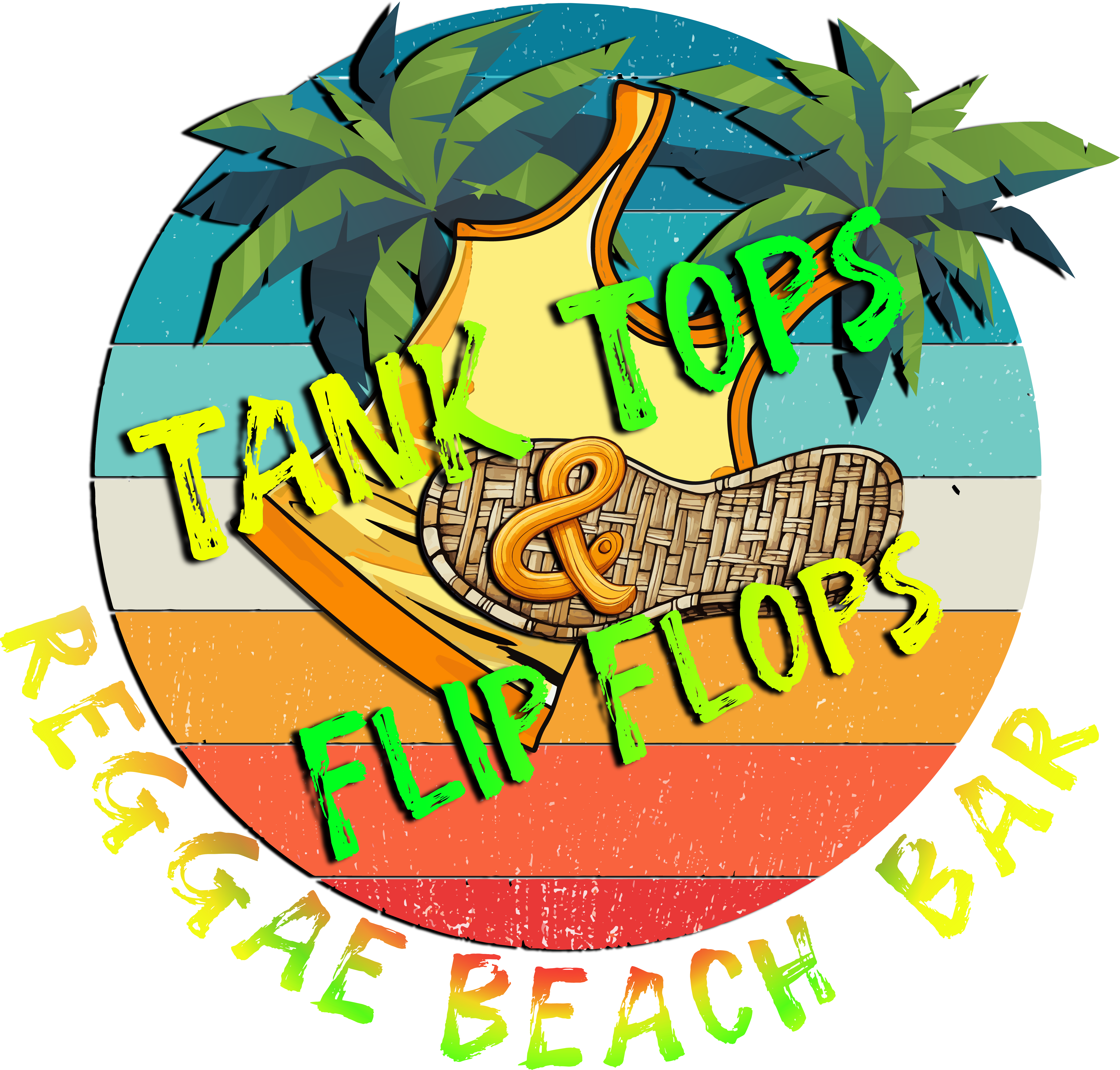 Tank Tops & Flip Flops Reggae Beach Bar